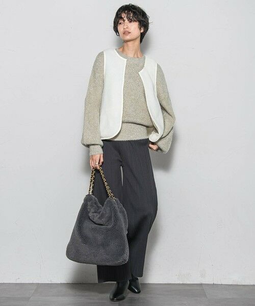 MAYSON GREY / メイソングレイ その他パンツ | 【WEB限定】裏起毛プリーツパンツ≪手洗い可能≫ | 詳細29