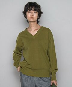 MAYSON GREY / メイソングレイ ニット・セーター | 【ふわもち】Vネックニット≪洗濯機で洗える≫