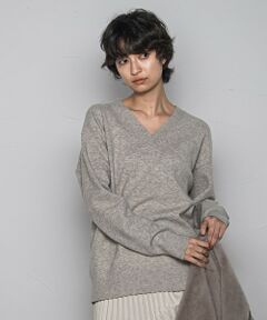 MAYSON GREY / メイソングレイ ニット・セーター | 【ふわもち】Vネックニット≪洗濯機で洗える≫
