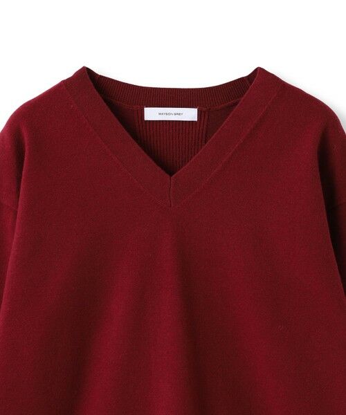 MAYSON GREY / メイソングレイ ニット・セーター | 【ふわもち】Vネックニット≪洗濯機で洗える≫ | 詳細18