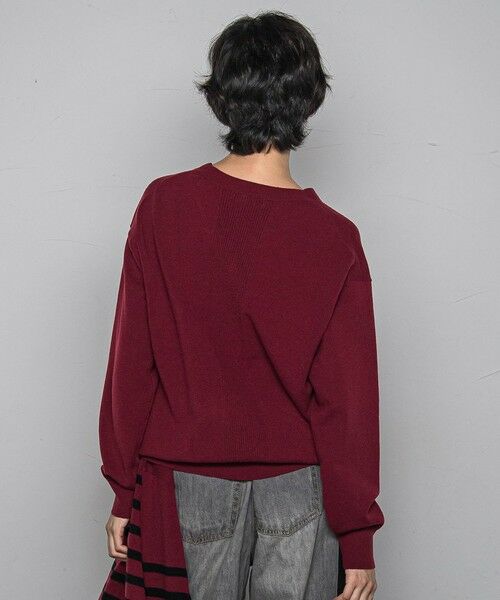 MAYSON GREY / メイソングレイ ニット・セーター | 【ふわもち】Vネックニット≪洗濯機で洗える≫ | 詳細12