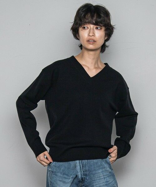 MAYSON GREY / メイソングレイ ニット・セーター | 【ふわもち】Vネックニット≪洗濯機で洗える≫ | 詳細23
