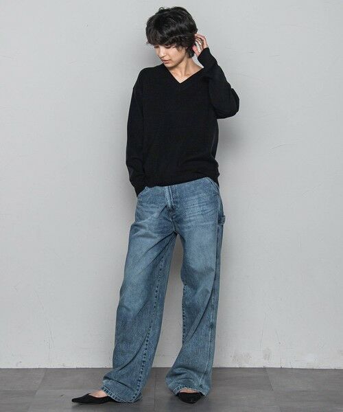 MAYSON GREY / メイソングレイ ニット・セーター | 【ふわもち】Vネックニット≪洗濯機で洗える≫ | 詳細25