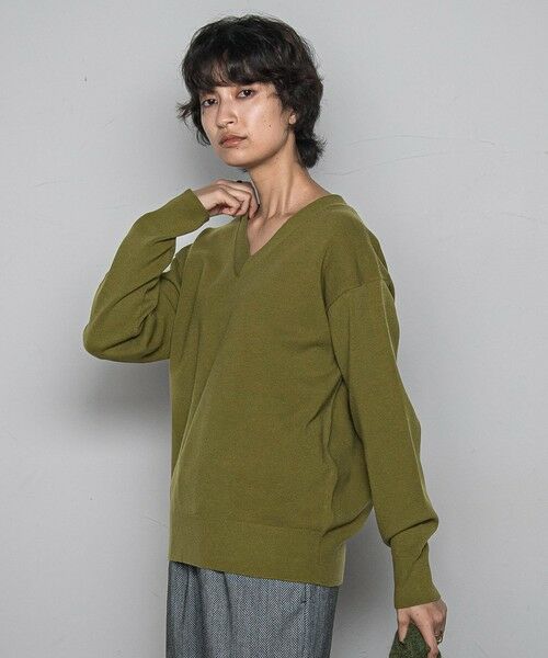 MAYSON GREY / メイソングレイ ニット・セーター | 【ふわもち】Vネックニット≪洗濯機で洗える≫ | 詳細30