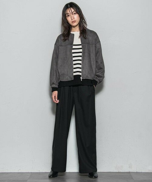 MAYSON GREY / メイソングレイ ニット・セーター | 【ふわもち】ボーダーニット≪洗濯機で洗える≫ | 詳細9