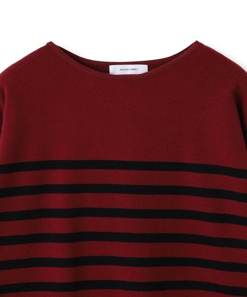 MAYSON GREY / メイソングレイ ニット・セーター | 【ふわもち】ボーダーニット≪洗濯機で洗える≫ | 詳細18