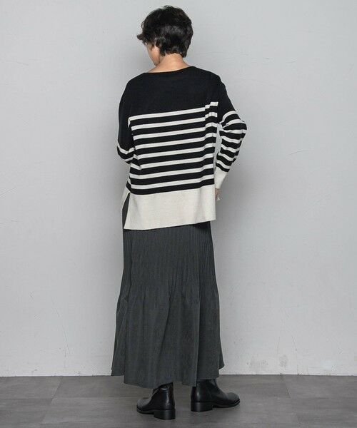 MAYSON GREY / メイソングレイ ニット・セーター | 【ふわもち】ボーダーニット≪洗濯機で洗える≫ | 詳細27
