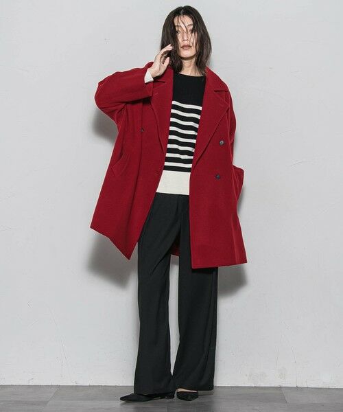 MAYSON GREY / メイソングレイ ニット・セーター | 【ふわもち】ボーダーニット≪洗濯機で洗える≫ | 詳細29