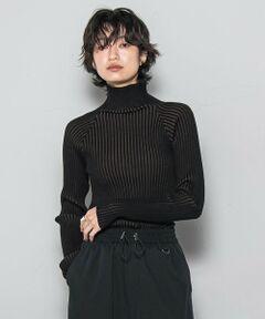 MAYSON GREY / メイソングレイ ニット・セーター | 【WEB限定】プレーティングリブニットプルオーバー≪手洗い可能≫