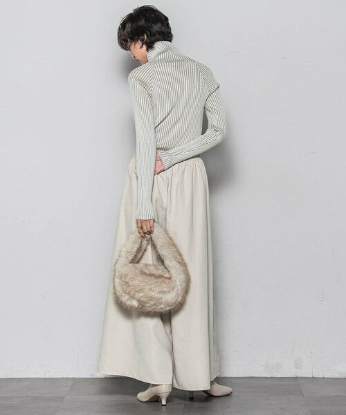 MAYSON GREY / メイソングレイ ニット・セーター | 【WEB限定】プレーティングリブニットプルオーバー≪手洗い可能≫ | 詳細6