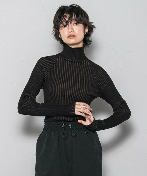 MAYSON GREY / メイソングレイ ニット・セーター | 【WEB限定】プレーティングリブニットプルオーバー≪手洗い可能≫ | 詳細13