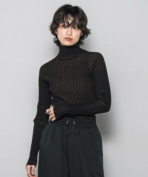 MAYSON GREY / メイソングレイ ニット・セーター | 【WEB限定】プレーティングリブニットプルオーバー≪手洗い可能≫ | 詳細11