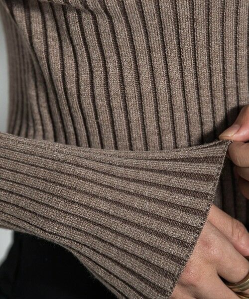 MAYSON GREY / メイソングレイ ニット・セーター | 【WEB限定】プレーティングリブニットプルオーバー≪手洗い可能≫ | 詳細27