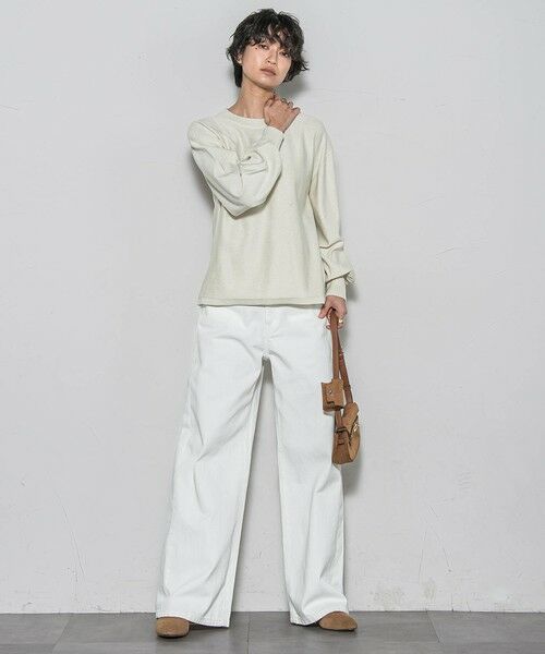 MAYSON GREY / メイソングレイ ニット・セーター | ミニスパンコールクルーネックニット≪手洗い可能≫ | 詳細6