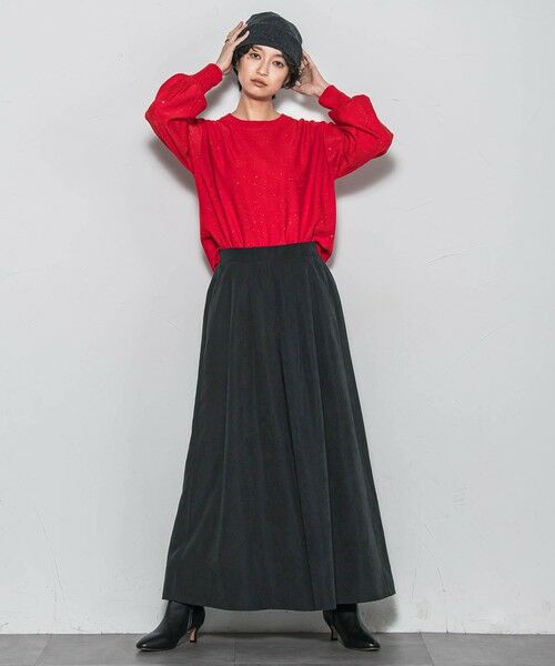 MAYSON GREY / メイソングレイ ニット・セーター | ミニスパンコールクルーネックニット≪手洗い可能≫ | 詳細16