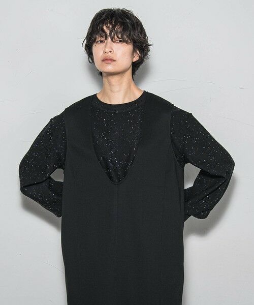 MAYSON GREY / メイソングレイ ニット・セーター | ミニスパンコールクルーネックニット≪手洗い可能≫ | 詳細25