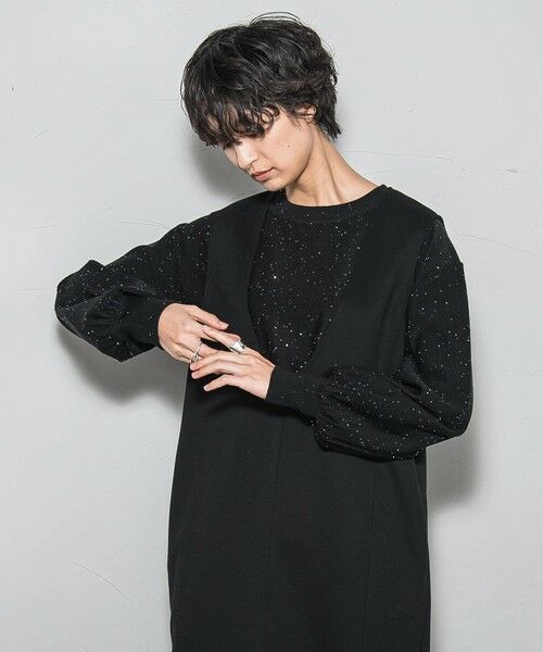 MAYSON GREY / メイソングレイ ニット・セーター | ミニスパンコールクルーネックニット≪手洗い可能≫ | 詳細27