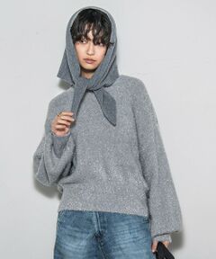 MAYSON GREY / メイソングレイ ニット・セーター | 【WEB限定】ラメフェザーニット≪手洗い可能≫