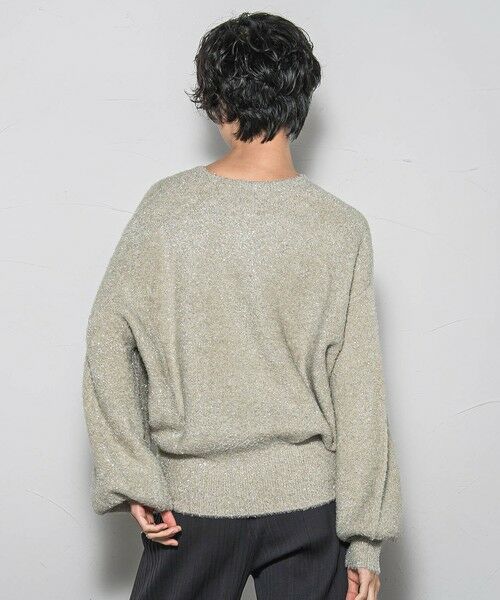 MAYSON GREY / メイソングレイ ニット・セーター | 【WEB限定】ラメフェザーニット≪手洗い可能≫ | 詳細3