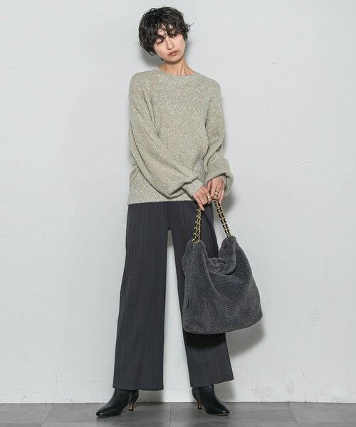 MAYSON GREY / メイソングレイ ニット・セーター | 【WEB限定】ラメフェザーニット≪手洗い可能≫ | 詳細4
