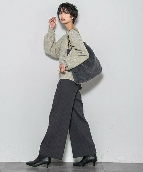 MAYSON GREY / メイソングレイ ニット・セーター | 【WEB限定】ラメフェザーニット≪手洗い可能≫ | 詳細5