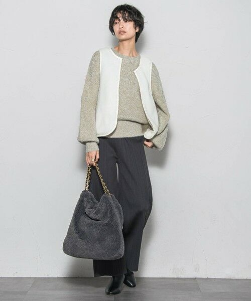 MAYSON GREY / メイソングレイ ニット・セーター | 【WEB限定】ラメフェザーニット≪手洗い可能≫ | 詳細8