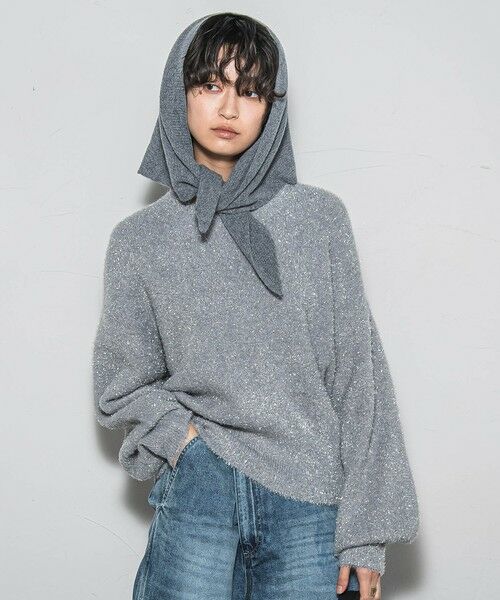 MAYSON GREY / メイソングレイ ニット・セーター | 【WEB限定】ラメフェザーニット≪手洗い可能≫ | 詳細10