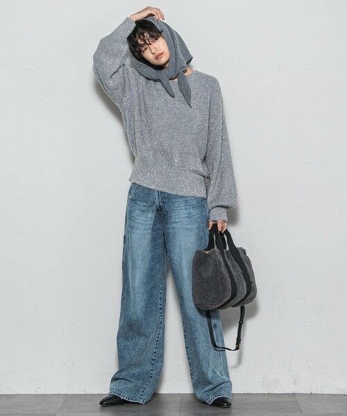 MAYSON GREY / メイソングレイ ニット・セーター | 【WEB限定】ラメフェザーニット≪手洗い可能≫ | 詳細14