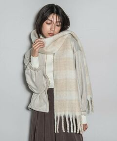 MAYSON GREY / メイソングレイ マフラー・ショール・スヌード・ストール | ブークレチェックストール