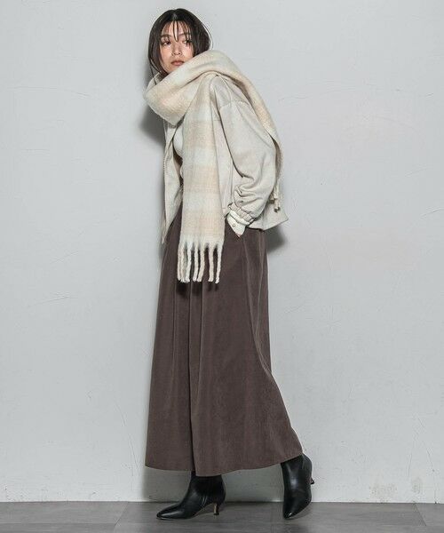 MAYSON GREY / メイソングレイ マフラー・ショール・スヌード・ストール | ブークレチェックストール | 詳細4