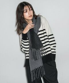 MAYSON GREY / メイソングレイ マフラー・ショール・スヌード・ストール | リバーシブルブークレストール