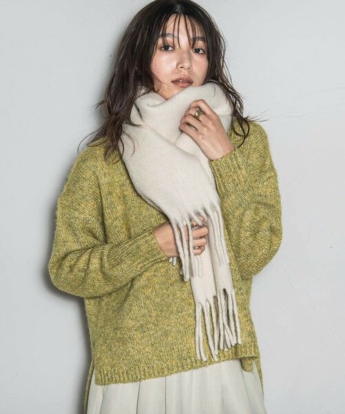 MAYSON GREY / メイソングレイ マフラー・ショール・スヌード・ストール | リバーシブルブークレストール | 詳細2