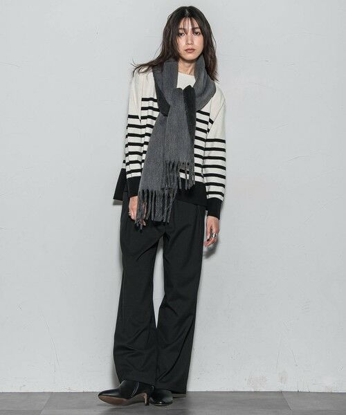 MAYSON GREY / メイソングレイ マフラー・ショール・スヌード・ストール | リバーシブルブークレストール | 詳細7