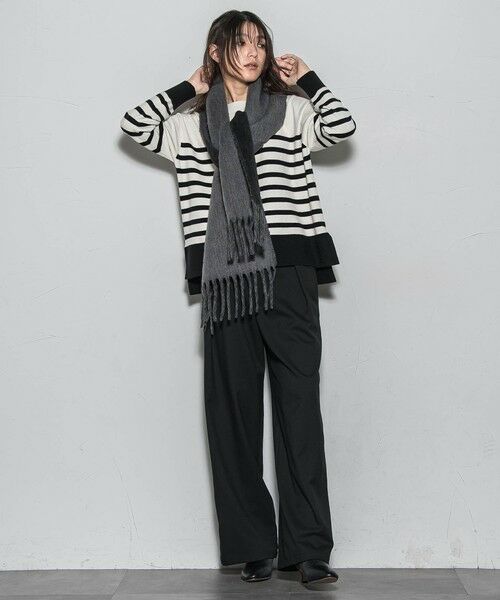 MAYSON GREY / メイソングレイ マフラー・ショール・スヌード・ストール | リバーシブルブークレストール | 詳細8