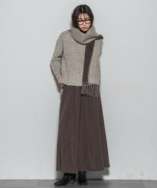 MAYSON GREY / メイソングレイ マフラー・ショール・スヌード・ストール | リバーシブルブークレストール | 詳細14