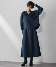 MAYSON GREY / メイソングレイ ロング・マキシ丈ワンピース | 軽量ボンディングスカートセットアップ≪洗濯機で洗える≫