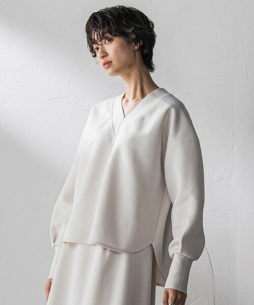 MAYSON GREY / メイソングレイ ロング・マキシ丈ワンピース | 軽量ボンディングスカートセットアップ≪洗濯機で洗える≫ | 詳細2