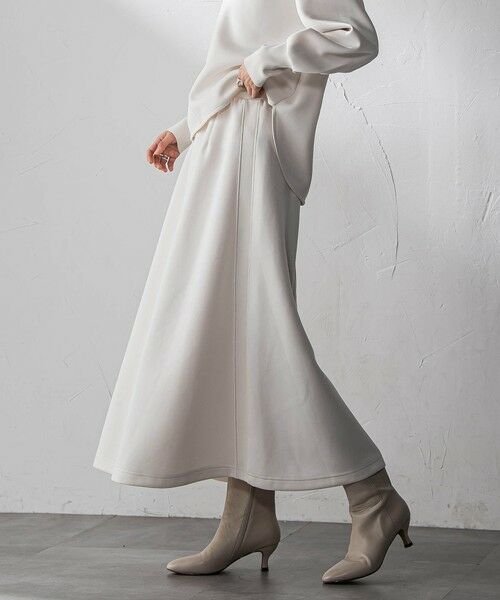 MAYSON GREY / メイソングレイ ロング・マキシ丈ワンピース | 軽量ボンディングスカートセットアップ≪洗濯機で洗える≫ | 詳細4