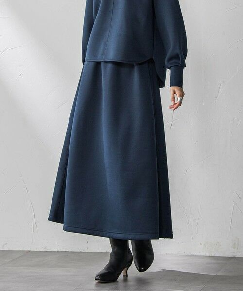 MAYSON GREY / メイソングレイ ロング・マキシ丈ワンピース | 軽量ボンディングスカートセットアップ≪洗濯機で洗える≫ | 詳細10