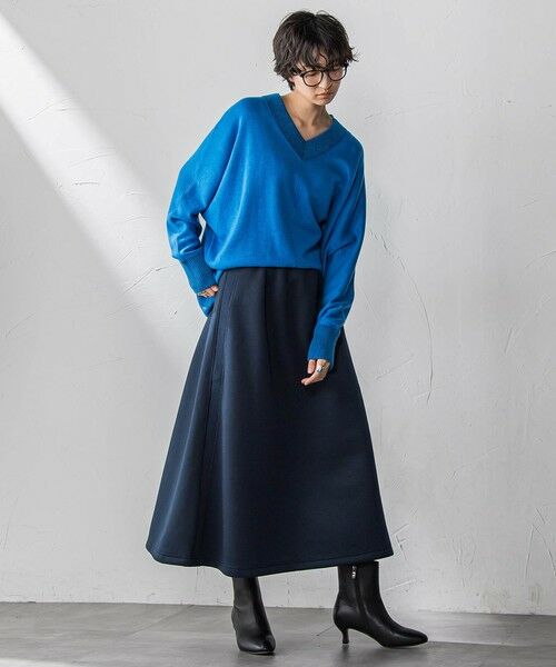 MAYSON GREY / メイソングレイ ロング・マキシ丈ワンピース | 軽量ボンディングスカートセットアップ≪洗濯機で洗える≫ | 詳細15