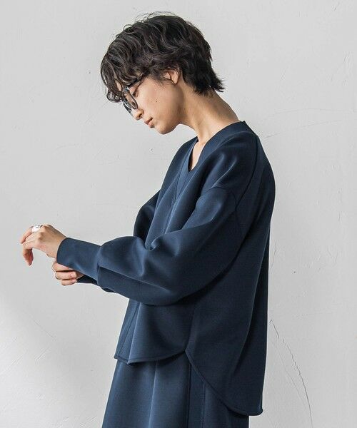 MAYSON GREY / メイソングレイ ロング・マキシ丈ワンピース | 軽量ボンディングスカートセットアップ≪洗濯機で洗える≫ | 詳細9