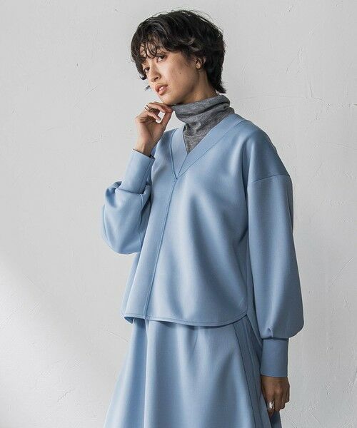 MAYSON GREY / メイソングレイ ロング・マキシ丈ワンピース | 軽量ボンディングスカートセットアップ≪洗濯機で洗える≫ | 詳細17