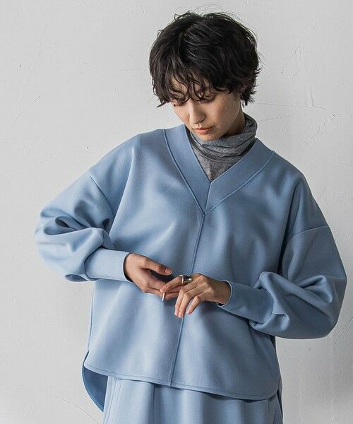 MAYSON GREY / メイソングレイ ロング・マキシ丈ワンピース | 軽量ボンディングスカートセットアップ≪洗濯機で洗える≫ | 詳細18