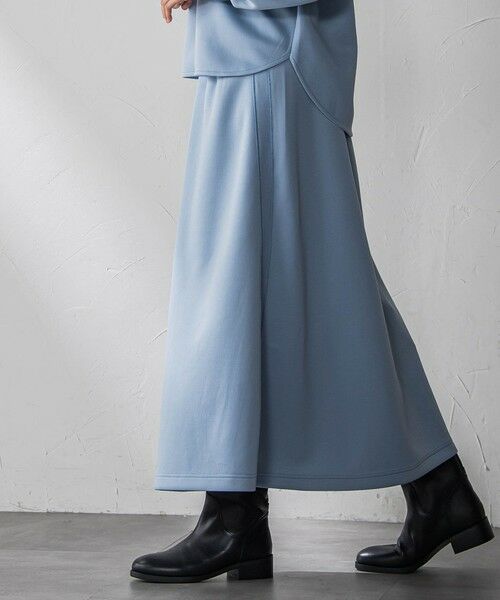 MAYSON GREY / メイソングレイ ロング・マキシ丈ワンピース | 軽量ボンディングスカートセットアップ≪洗濯機で洗える≫ | 詳細20