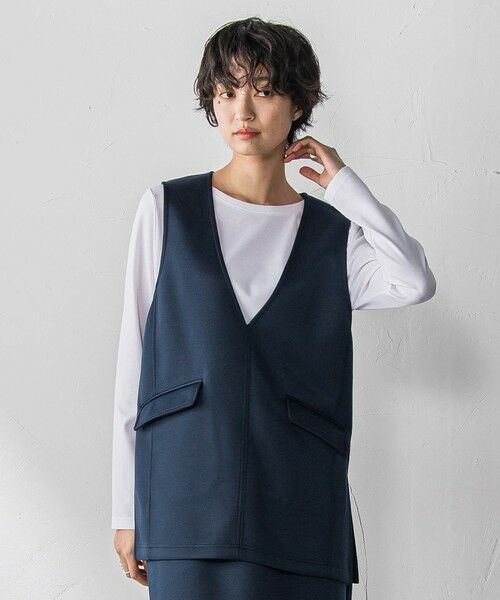 MAYSON GREY / メイソングレイ ロング・マキシ丈ワンピース | 軽量ボンディング3ピーススカートセットアップ≪洗濯機で洗える≫ | 詳細12