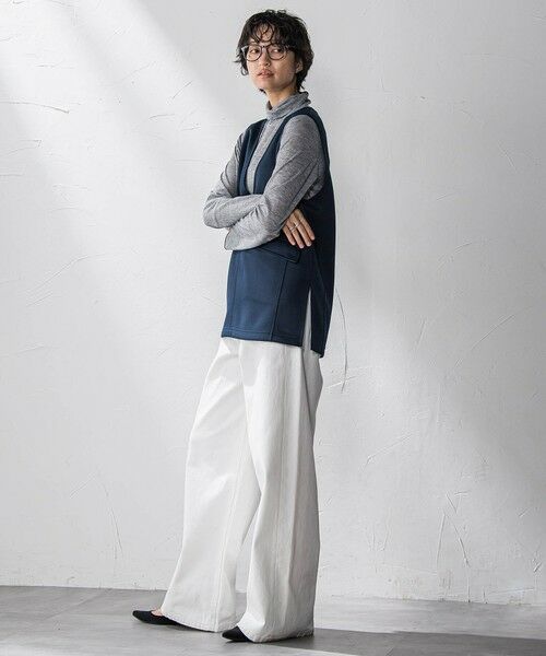 MAYSON GREY / メイソングレイ ロング・マキシ丈ワンピース | 軽量ボンディング3ピーススカートセットアップ≪洗濯機で洗える≫ | 詳細20