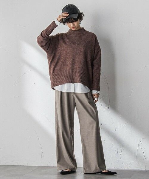 MAYSON GREY / メイソングレイ その他パンツ | 【叶えるSET UP】起毛イージーワイドパンツ≪手洗い可能≫ | 詳細16