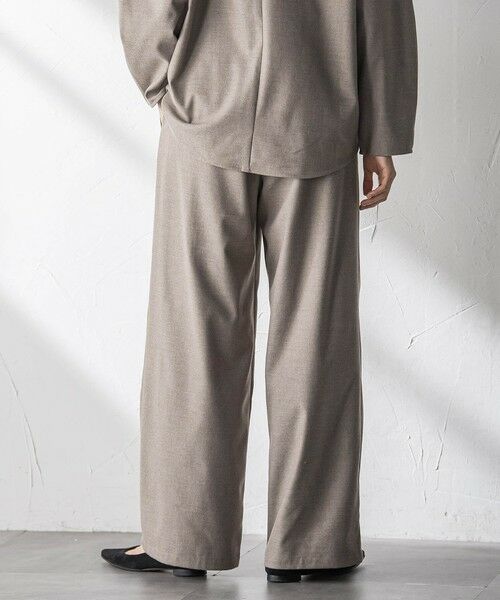 MAYSON GREY / メイソングレイ その他パンツ | 【叶えるSET UP】起毛イージーワイドパンツ≪手洗い可能≫ | 詳細11