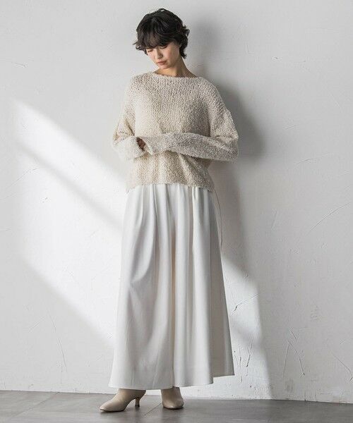 MAYSON GREY / メイソングレイ その他パンツ | シャンブレーイージーキュロットパンツ≪手洗い可能≫ | 詳細10