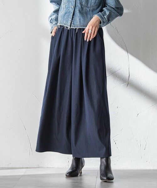 MAYSON GREY / メイソングレイ その他パンツ | シャンブレーイージーキュロットパンツ≪手洗い可能≫ | 詳細12